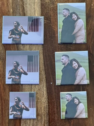 2 x 2 Custom Photo Magnet