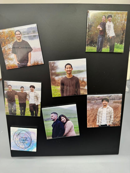 2.5 x 2.5 Custom Photo Magnet